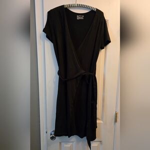 Pact Organic Cotton Wrap Dress